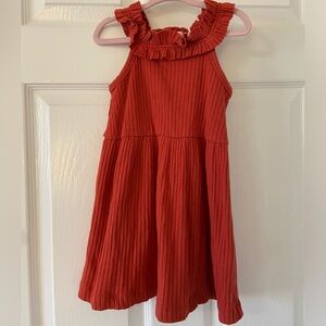 Kate Quinn Red Casual Kids Dress
